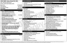 2022 GMC Yukon XL Denali