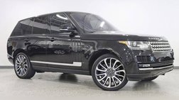 2016 Land Rover Range Rover Supercharged