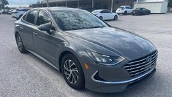 2022 Hyundai Sonata Hybrid Blue