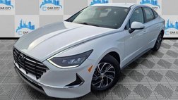 2021 Hyundai Sonata Hybrid Blue