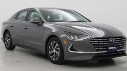 2022 Hyundai Sonata Hybrid Blue