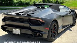 2018 Lamborghini Huracan LP 580-2 Spyder