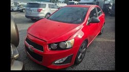 2015 Chevrolet Sonic RS Manual