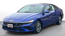 2024 Hyundai Elantra Hybrid Blue