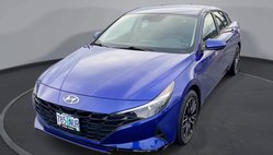 2023 Hyundai Elantra Hybrid Blue