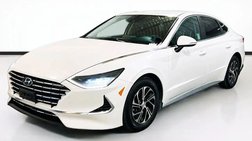 2022 Hyundai Sonata Hybrid Blue