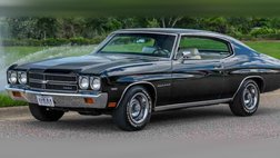 1970 Chevrolet Malibu Factory Tuxedo Black, Rare Options, Stunning Condition