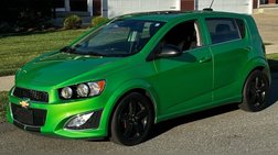 2015 Chevrolet Sonic RS Manual