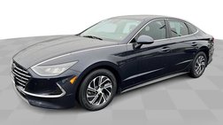 2022 Hyundai Sonata Hybrid Blue