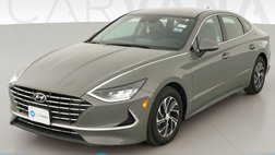2021 Hyundai Sonata Hybrid Blue