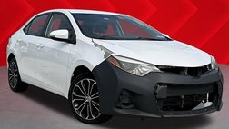 2016 Toyota Corolla S Plus