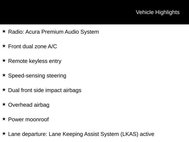 2021 Acura ILX w/Premium