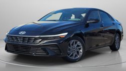 2025 Hyundai Elantra Hybrid Blue