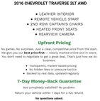 2016 Chevrolet Traverse LT