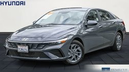 2025 Hyundai Elantra Hybrid Blue