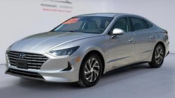 2021 Hyundai Sonata Hybrid Blue