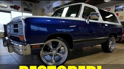 1989 Dodge Ramcharger 100