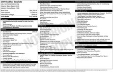 2009 Cadillac Escalade Base