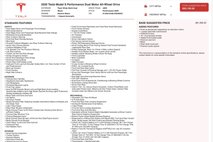 2020 Tesla Model S Performance