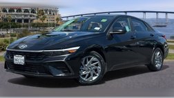 2024 Hyundai Elantra Hybrid Blue