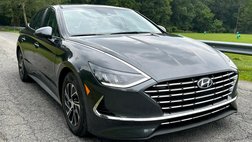 2021 Hyundai Sonata Hybrid Blue