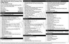 2022 Mazda MX-30 EV Premium Plus