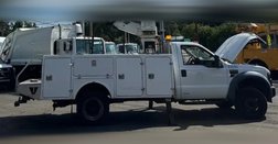 2010 Ford XL 4X2 REGCAB BUCKET TRUCK 6.4L DIESEL PTO 1OWNER