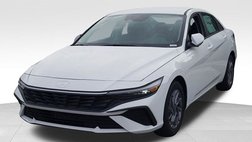 2024 Hyundai Elantra Hybrid Blue