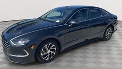 2022 Hyundai Sonata Hybrid Blue