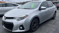 2014 Toyota Corolla S Plus