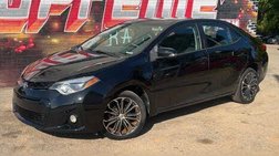 2015 Toyota Corolla S Plus