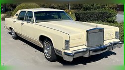 1978 Lincoln Continental Sedan All Original Stock#593387