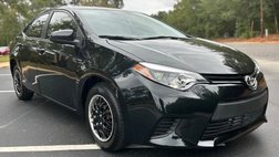 2016 Toyota Corolla L