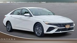 2025 Hyundai Elantra Hybrid Blue