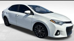 2016 Toyota Corolla S Plus