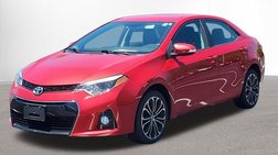 2015 Toyota Corolla S Plus