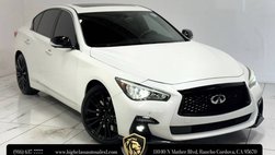 2021 Infiniti Q50 Red Sport 400