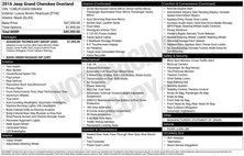 2016 Jeep Grand Cherokee Overland