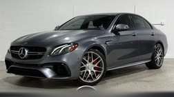 2018 Mercedes-Benz E-Class AMG E 63 S