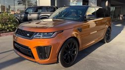 2019 Land Rover Range Rover Sport SVR