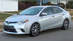 2016 Toyota Corolla LE