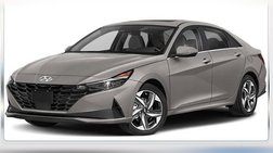 2021 Hyundai Elantra Hybrid Blue