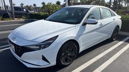 2022 Hyundai Elantra Hybrid Blue