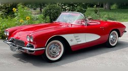 1961 Chevrolet Corvette Red on Red