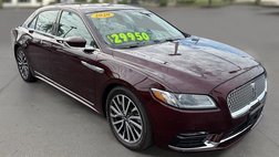 2020 Lincoln Continental Standard