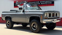 1974 GMC Jimmy High Sierra 4x4 Fully Removable Top