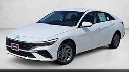 2026 Hyundai Elantra Hybrid Blue