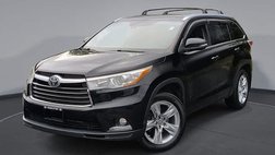 2016 Toyota Highlander Limited Platinum