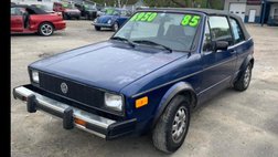1985 Volkswagen Cabriolet Base