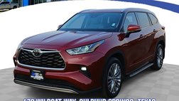 2022 Toyota Highlander Platinum